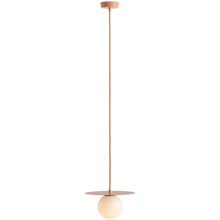 Aldex Loop pendellampe, Ø14 cm, korall | AL1125G11-S