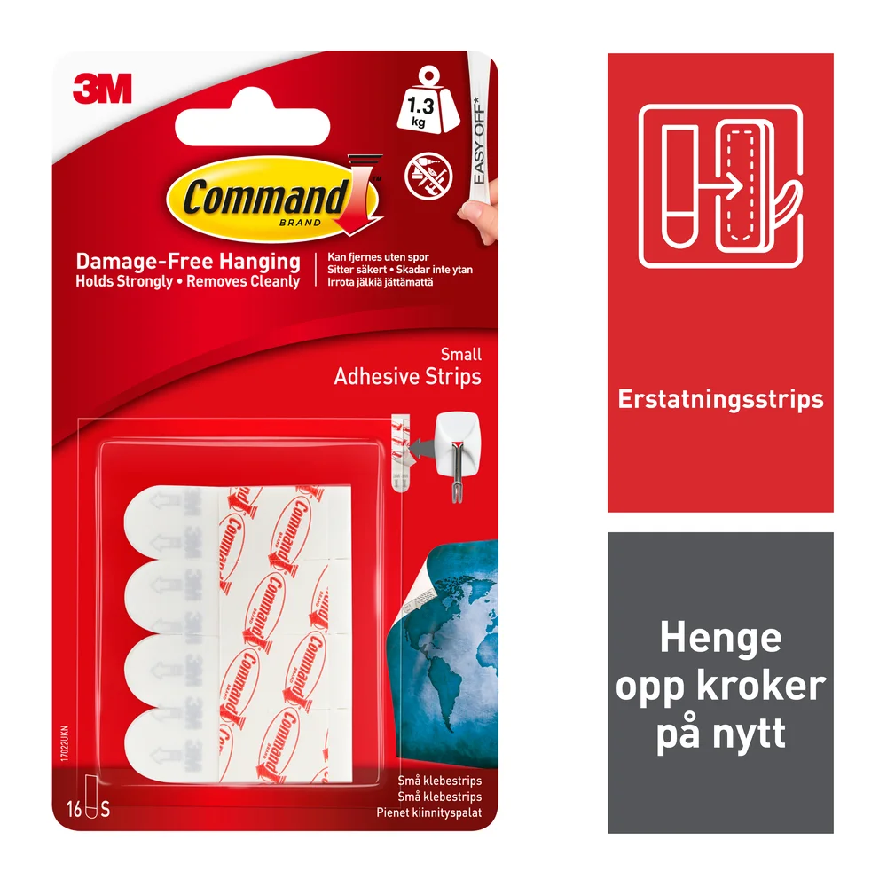 Opphengsstrips refill 13kg 16stk v:2525921