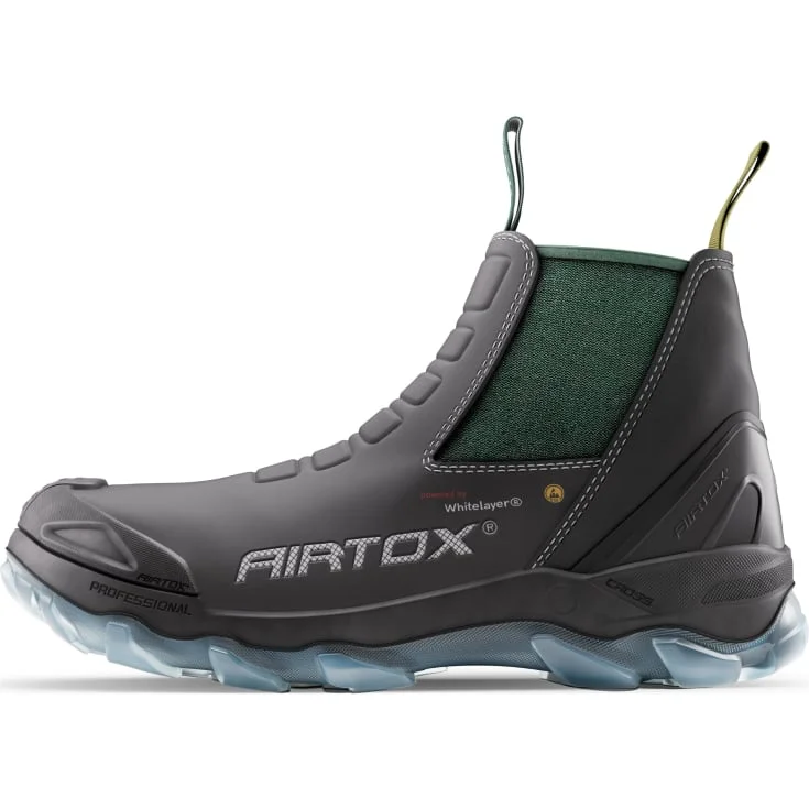 Airtox GLC vernestøvletter, S3, sort/grønn, str. 48 | GLC_48 Airtox GLC vernestøvletter, S3, sort/grønn, str. 48 | GLC_48