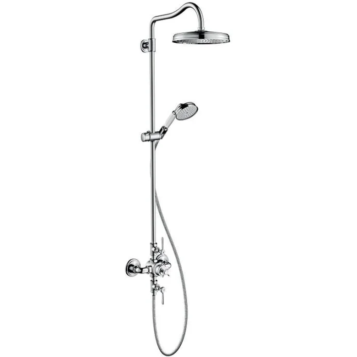 Axor Montreux Showerpipe 240 1jet, ø240 mm, krom | 16572000 Axor Montreux Showerpipe 240 1jet, ø240 mm, krom | 16572000