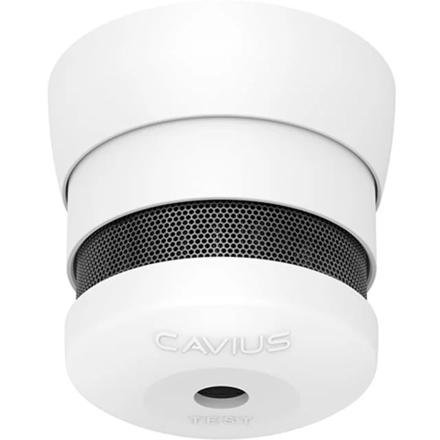 Cavius mini røykvarsler, 10 års batterilevetid, hvit | 8080126