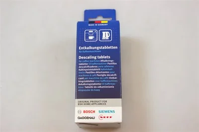 Avkalkningstabletter, Bosch espressomaskin v:1102645 Avkalkningstabletter, Bosch espressomaskin v:1102645