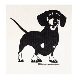 Åke opppvaskklut 20×17 cm svart/hvit v:6119697 Åke opppvaskklut 20×17 cm svart/hvit v:6119697