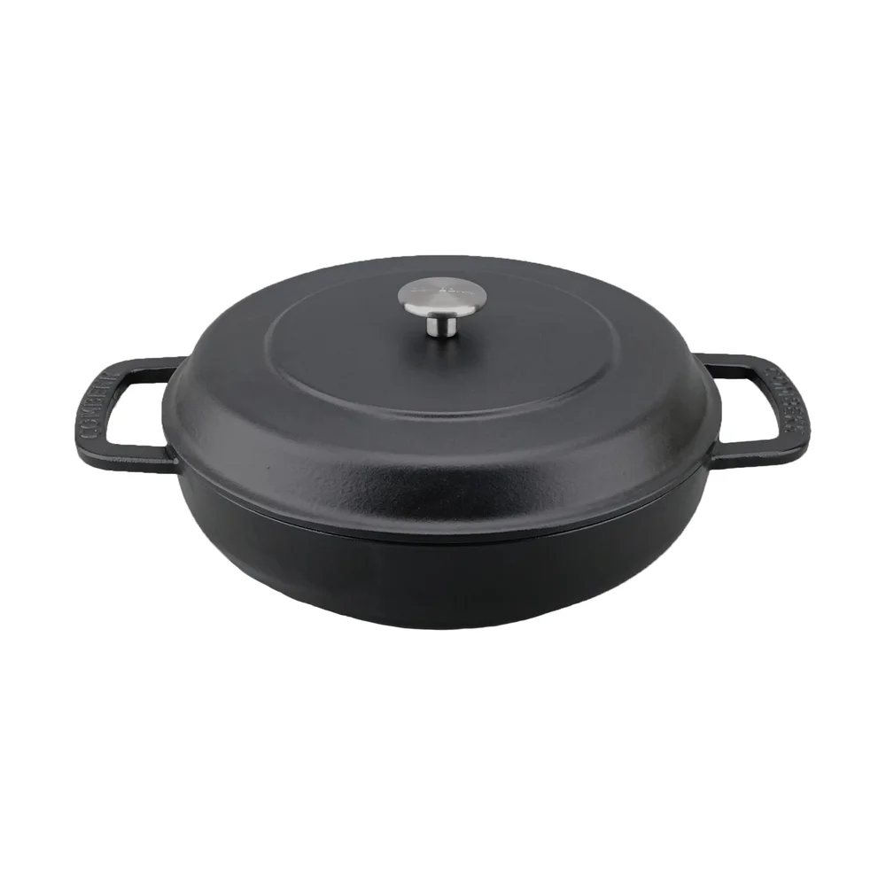 Combekk Enameled traktørpanne støpejern Ø28 cm v:6619411