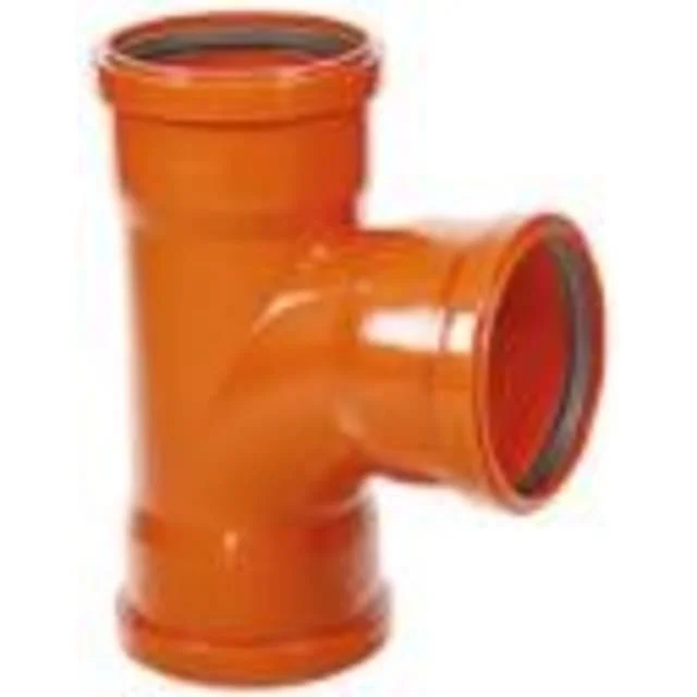 Kaczmarek 110×110 mm PP-avløpsrør, 90°, avstikkerrør | 0725102390