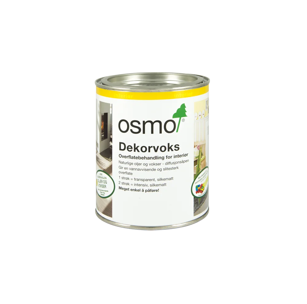 Dekorvoks 3118 steingrå 0,75l v:1767747 Dekorvoks 3118 steingrå 0,75l v:1767747