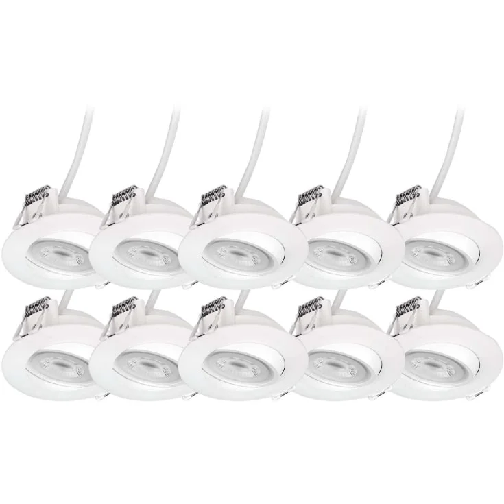 4lite Vinovia downlights, 10-pak, hvit | 4L1/2230×10 4lite Vinovia downlights, 10-pak, hvit | 4L1/2230×10