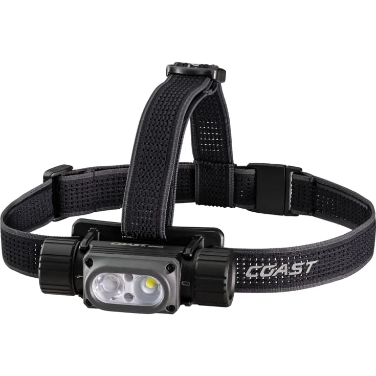 Coast WPH34R oppladbar hodelykt, 2000 lumen | 100046896 Coast WPH34R oppladbar hodelykt, 2000 lumen | 100046896