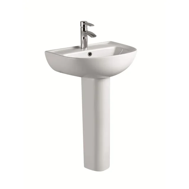 Bathco Florida vegghengt servant, 55,2×42,7 cm, hvit | 7506