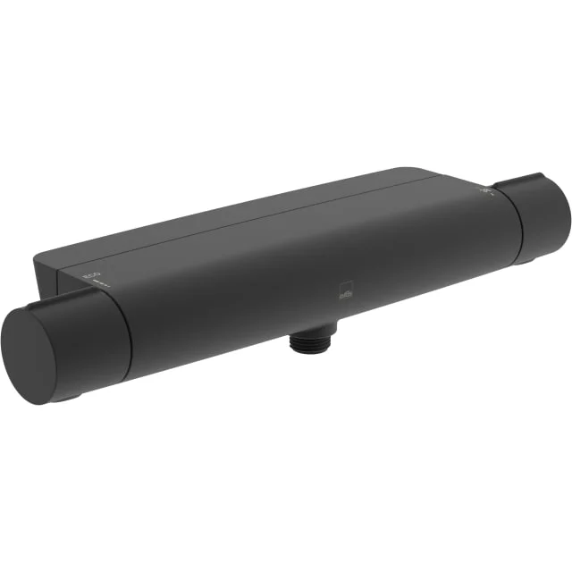 Oras Optima Style dusjbatteri, matt sort | 7150N-33