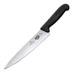 Fibrox kokkekniv 22 cm svart v:8292497
