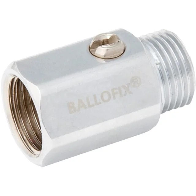 Ballofix kuleventil muffe/nippel 1/2" forkrommet | 4354500-225002