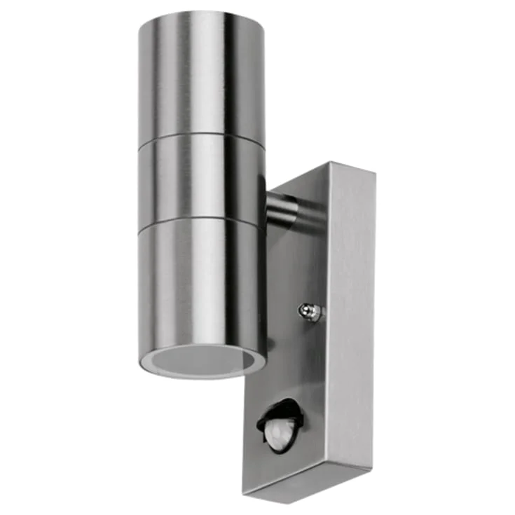4lite Marinus Sleek utelys vegg med sensor, rustfritt stål | 4L2/2316 4lite Marinus Sleek utelys vegg med sensor, rustfritt stål | 4L2/2316