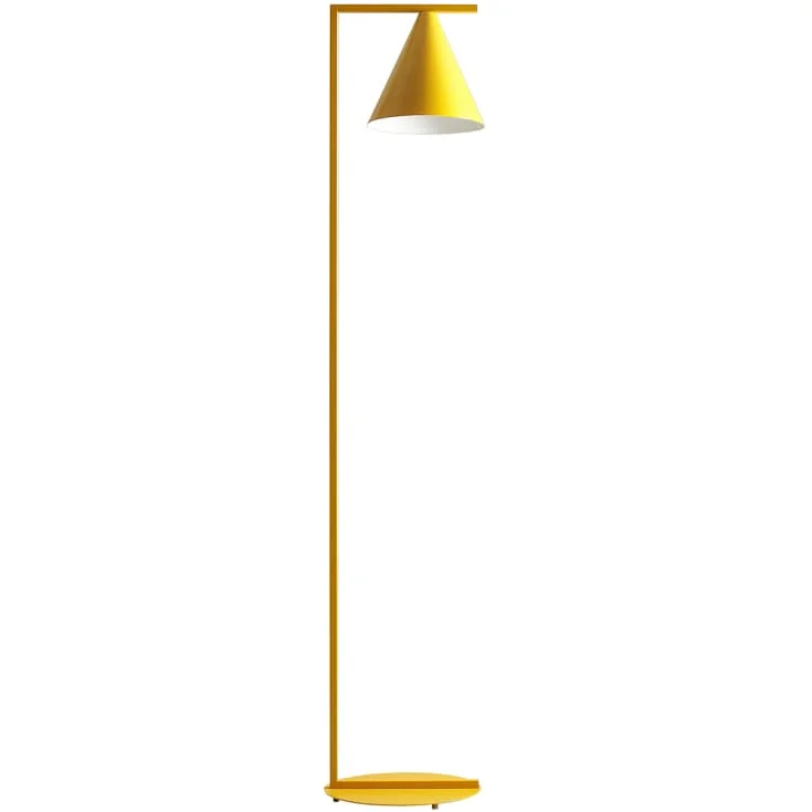 Aldex Form gulvlampe, gul | AL1108A14