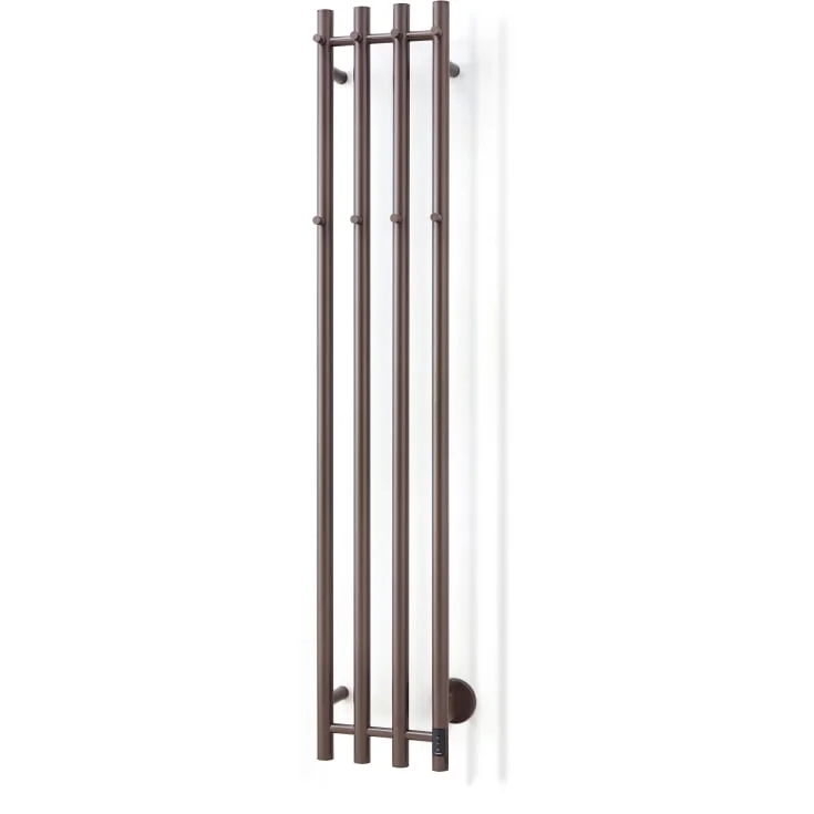 Cassøe Catania håndkletørker, el, 26×142 cm, matt bronse | CatMB Cassøe Catania håndkletørker, el, 26×142 cm, matt bronse | CatMB