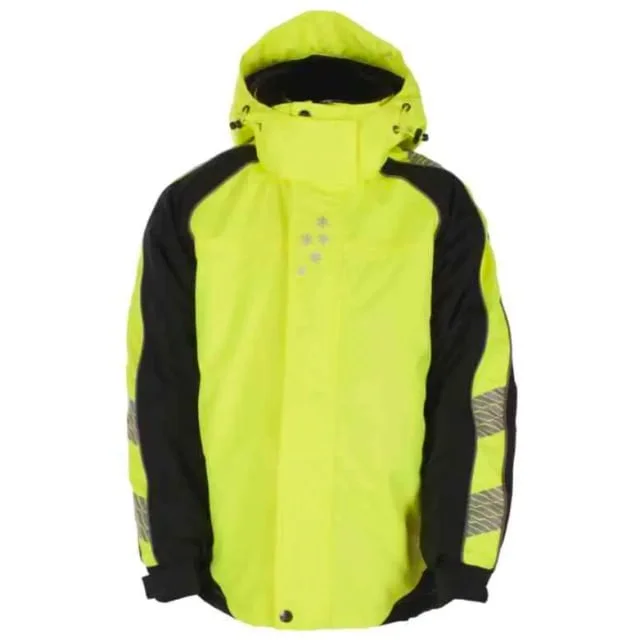 Bekken & Strøm barn Nes vinterjakke, Barnemodell, str. 10, signalgul/sort | 676560 Bekken & Strøm barn Nes vinterjakke, Barnemodell, str. 10, signalgul/sort | 676560