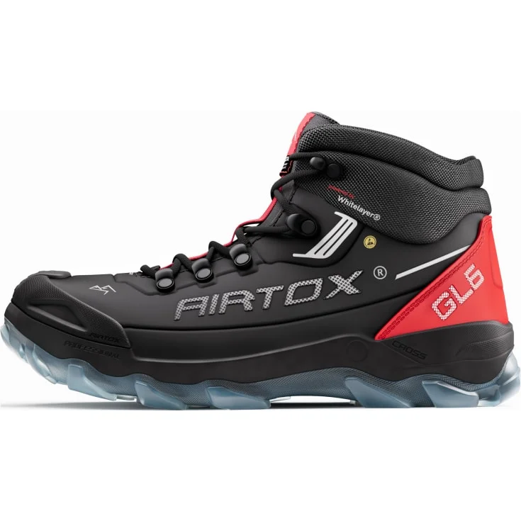Airtox GL6 vernestøvletter, S3, sort, str. 38 | GL6_38 Airtox GL6 vernestøvletter, S3, sort, str. 38 | GL6_38