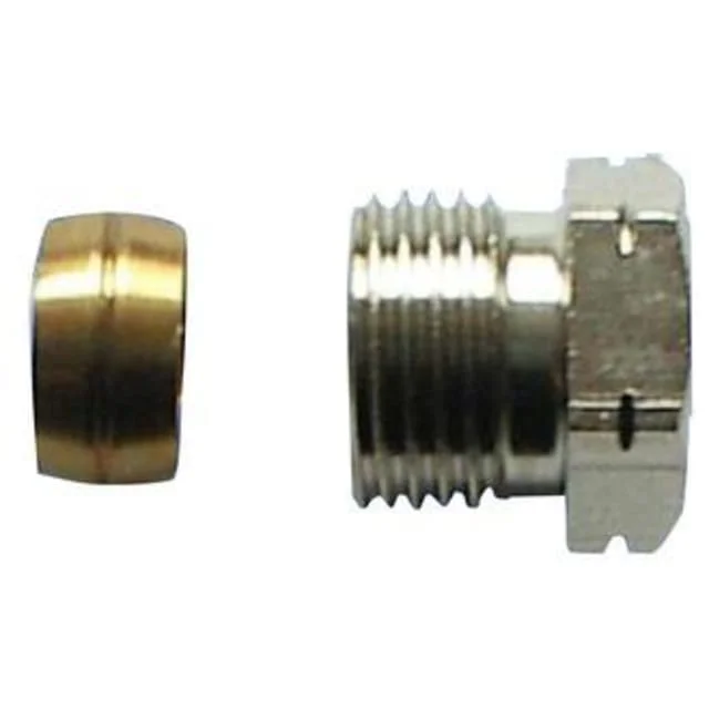 10 stk Danfoss Klemringsfittings til stål- og kobberrør G 1/2" – 16mm | 013G4116