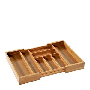 Bestikkskuff justerbar 57x45x5 cm bambus v:5809249