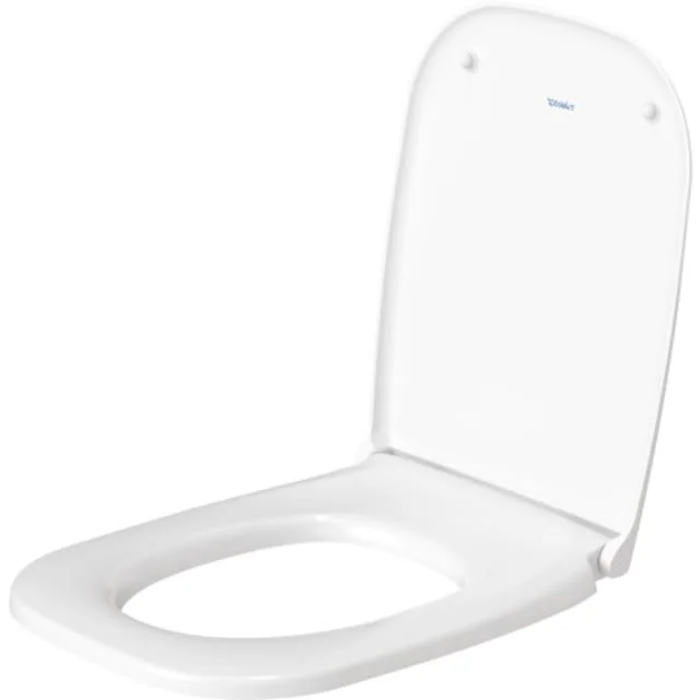 Duravit D-Code Compact toalettsete, soft close, hvit | 0067390099 Duravit D-Code Compact toalettsete, soft close, hvit | 0067390099