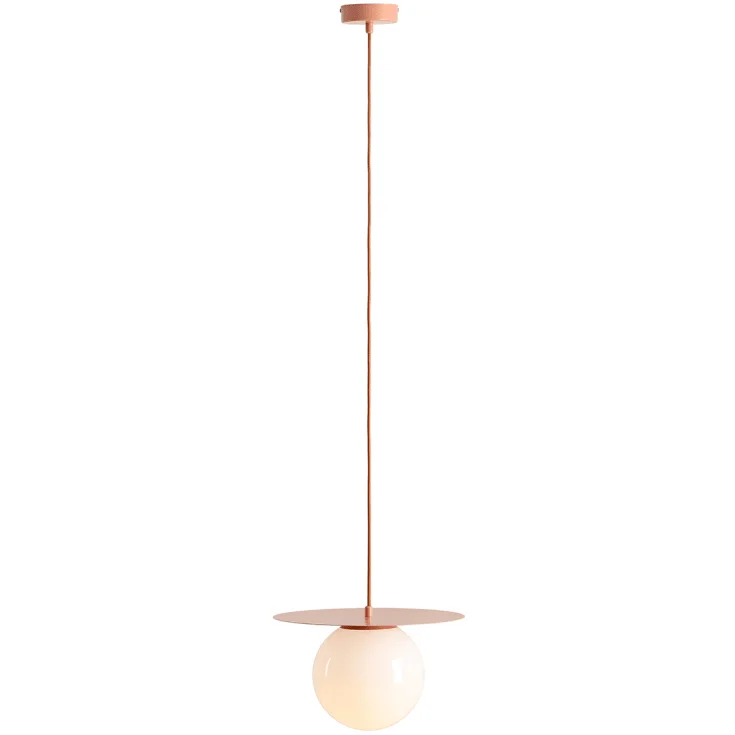 Aldex Loop pendellampe, Ø20 cm, korall | AL1125G11-M