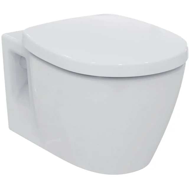 Ideal Standard Connect vegghengt toalett, uten skyllekant, hvit | K296001