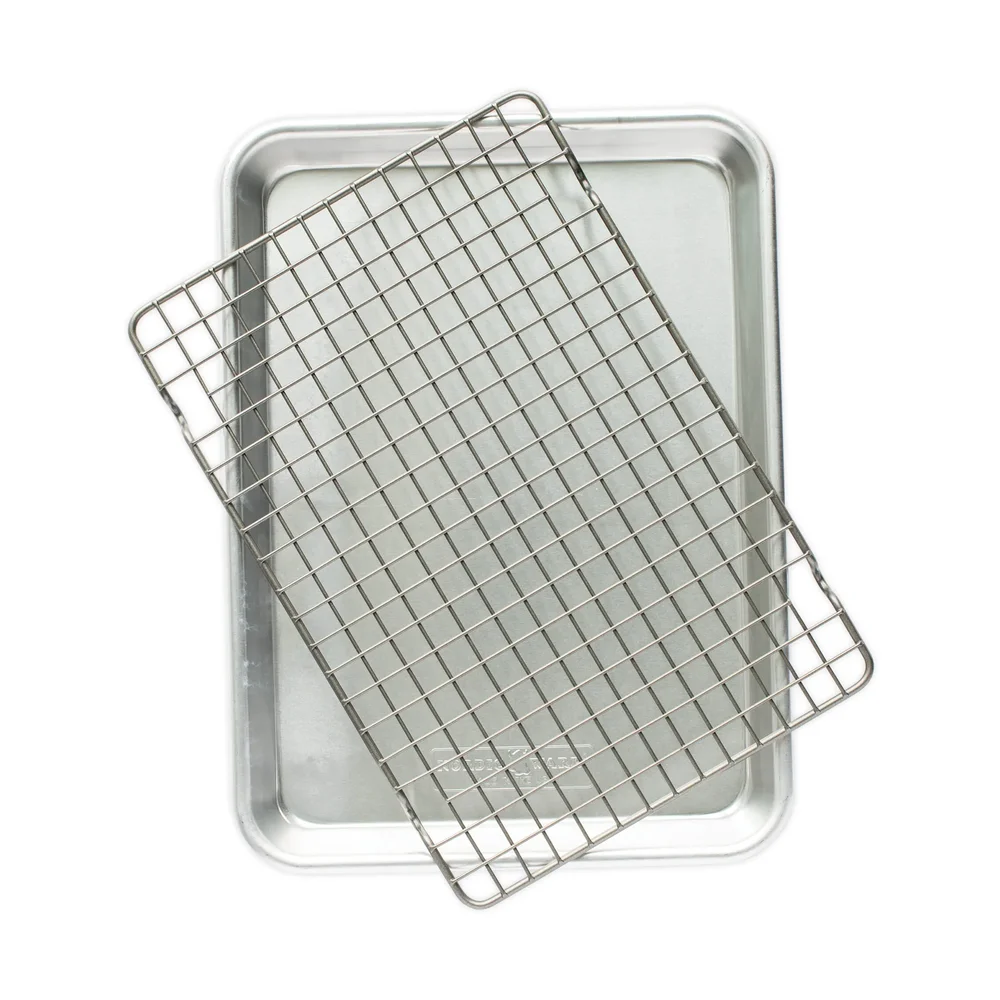 Naturals quarter sheet bakeplate med rist v:7048309
