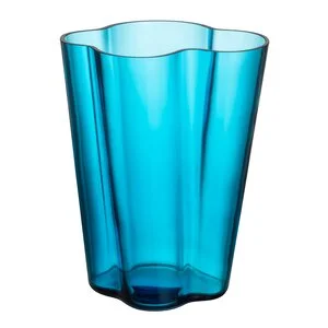 Alvar Aalto vase 27 cm turkis v:8461003