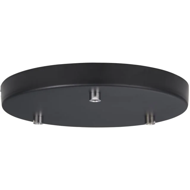 Halo Design Baldakin Metall med 3 hull-Svart (Matt) | 713950