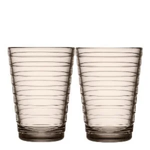 Aino Aalto glass 33 cl 2 stk lin v:8947517 Aino Aalto glass 33 cl 2 stk lin v:8947517