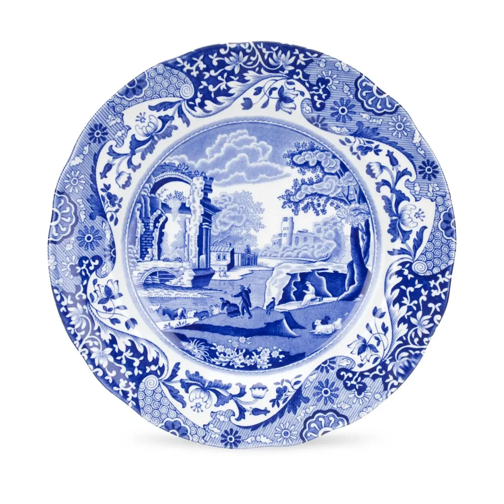 Blue Italian tallerken v:9757394 Blue Italian tallerken v:9757394