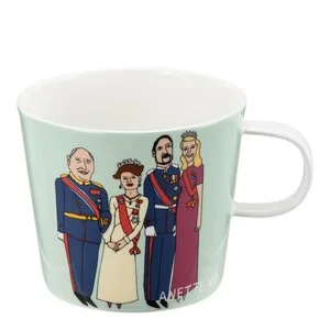 Anette Moi krus 27 cl kongefamilien mintgrønn v:4032006
