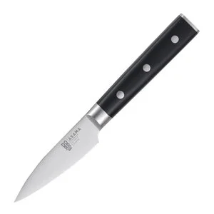 Asama skrellekniv 8 cm svart/sølv v:6919989 Asama skrellekniv 8 cm svart/sølv v:6919989