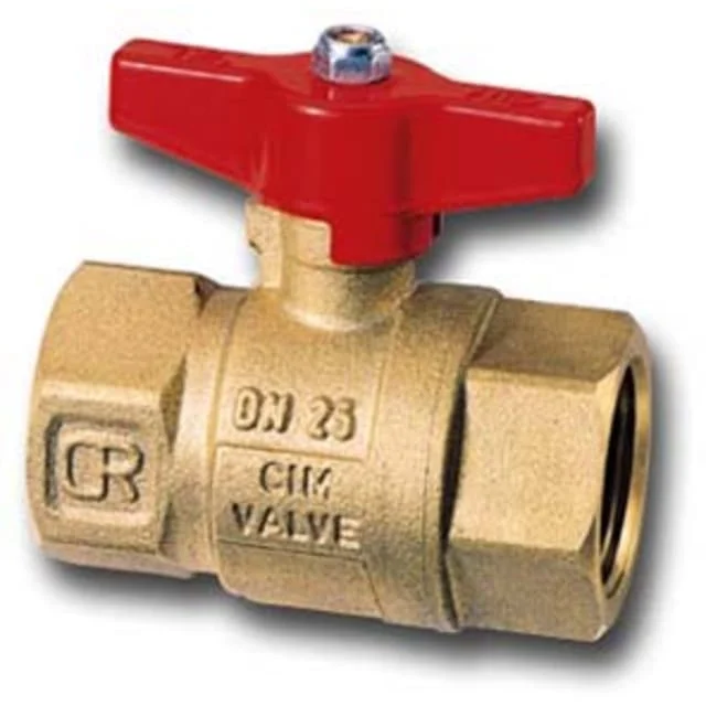 CIM kuleventil, T-grep, 3/4", muffe/muffe | 5665025